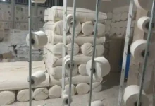 پارچه تریکو نخ پنبه دو رو پنبه